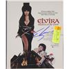 Image 1 : AACS AUTOGRAPHS 8X10 SIGNED ELVIRA  PHOTO