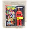 Image 1 : STAR TREK 8" FIGURE- KAHN NEW ON CARD BY MEGO