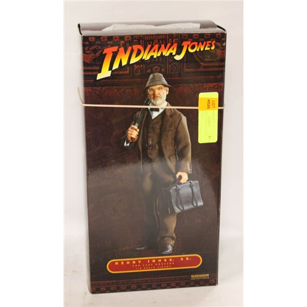 NIB INDIANA JONES 1/6 SCALE- THE LAST CRUSADE;