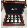 Image 1 : Set of 12 Pure Silver $20 Canadian Battlefront Series Coins