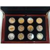 Image 2 : Set of 12 Pure Silver $20 Canadian Battlefront Series Coins