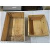 Image 1 : 2 Wooden Box