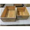 Image 3 : 2 Wooden Box