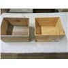 Image 2 : 2 Wooden Box