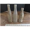 Image 1 : 3 pepsi bottles, two 1941s, one 1949s