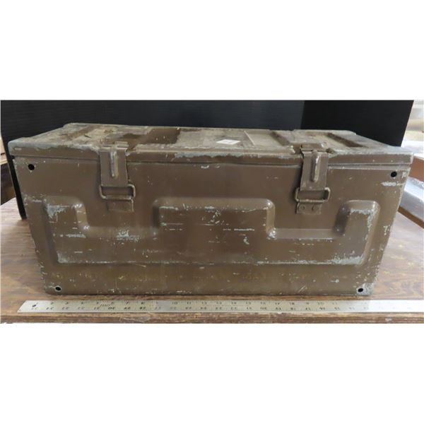 Military ammo metal box