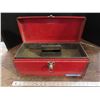 Image 2 : Red metal tool box