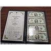 Image 2 : US Genuine Bankers vault portfolio, w/ one uncut sheet of 2 dollar US bills - Issue #65994