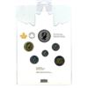 Image 2 : 2018 Canadian "Far and Wide" unc 6 coin set, includes glow in the dark 50 cent coin
