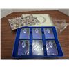 Image 4 : 1995 Star Trek Next Generation, customizable card game, in collector's tin (tin has some damage) - n