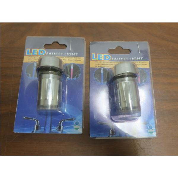 two led faucet lights