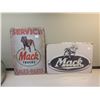 Image 1 : 8x11.75" tin sign "Mack trucks"
