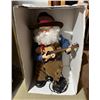 Image 2 : Holiday Time Singing Animated Cowboy Santa - Working