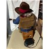 Image 4 : Holiday Time Singing Animated Cowboy Santa - Working