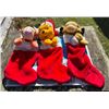 Image 1 : 3 Disney Stockings - Tigger, Whinny The Pool, The Lion King - Good Condition