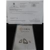 Image 4 : 5.00 CT GRA CERTIFIED ROUND BRILLIANT CUT MOISSANITE VVS SET IN 925 SILVER RETAIL VALUE $2,925.00