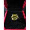 Image 2 : 5.00 CT GRA CERTIFIED ROUND BRILLIANT CUT MOISSANITE VVS YELLOW COLOR SET IN 925 SILVER RETAIL VALUE