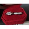 Image 2 : 2.00 CT GRA CERTIFIED PRINCESS CUT MOISSANITE VVS D COLOR WITH 10 CHANNEL SET PRINCESS CUT CZ[x=#821