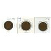 Image 2 : 3x Canadian large cent coins - 1911, 1918, 1920