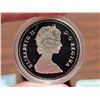 Image 3 : 1986 Canadian "Vancouver Railway" silver proof dollar, in RCM case.