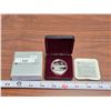 Image 1 : 1991 Canadian "Frontenac" silver proof dollar, in RCM case.