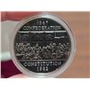 Image 2 : 1982 Canadian "Constitution" nickel dollar, in velvet case