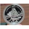 Image 2 : 2003 Canadian "Cobalt" fine silver proof dollar, in RCM case.