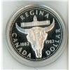 Image 1 : 1982 Canadian "Regina" silver proof dollar