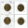 Image 2 : 4x Canadian loonies - 2001-2003