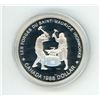 Image 1 : 1988 Canadian "Ironworks" silver proof dollar