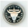 Image 1 : 1982 Canadian "Regina" silver proof dollar
