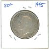 Image 1 : 1945 Canadian silver 50 cent coin