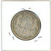 Image 2 : 1947 Canadian silver 50 cent coin