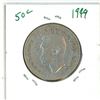 Image 1 : 1949 Canadian silver 50 cent coin