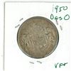 Image 2 : 1950 Canadian silver 50 cent coin