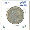 Image 1 : 1950 Canadian silver 50 cent coin
