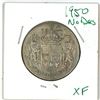 Image 2 : 1950 Canadian silver 50 cent coin