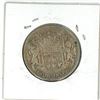Image 2 : 1952 Canadian silver 50 cent coin
