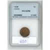 Image 1 : 1928 NNC Graded, Canadian 1 cent coin - MS-64RB