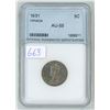 Image 1 : 1931 NNC Graded, Canadian 5 cent coin - AU-55