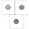 Image 2 : 3x USA silver mercury 10 cent coins - 1943