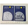 Image 1 : 2 Empty Canadian coin albums - 5 cent & 10 cent