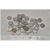 Image 2 : Collection of US silver 10 cent coins - mostly mercury coins