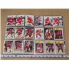 Image 2 : 54 Detroit Redwings hockey cards