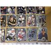 Image 3 : 1996-97 Fleer metal ins "international steel" 1-24 missing #16 + 4 Dbls