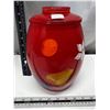 Image 1 : Red Cookie Jar