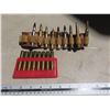 Image 1 : 17 30-06 rifle shells in a wrist holder