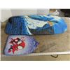 Image 1 : 2 children's swim paddle boards (1 large, 1 small)