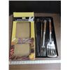 Image 3 : stainless steel barbeque set