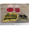 Image 2 : Uranium City, Saskatchewan: 4 minor hockey crests; Huskies team hockey champ and player position cre